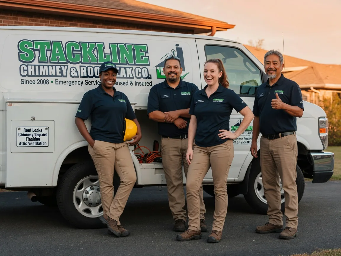 Chimney flashing repair company in Oaktown, IN